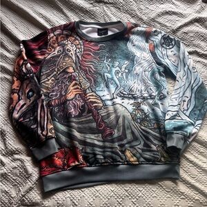 Sacred Shaman Crewneck Sweatshirt - Men's M Casual Pullover